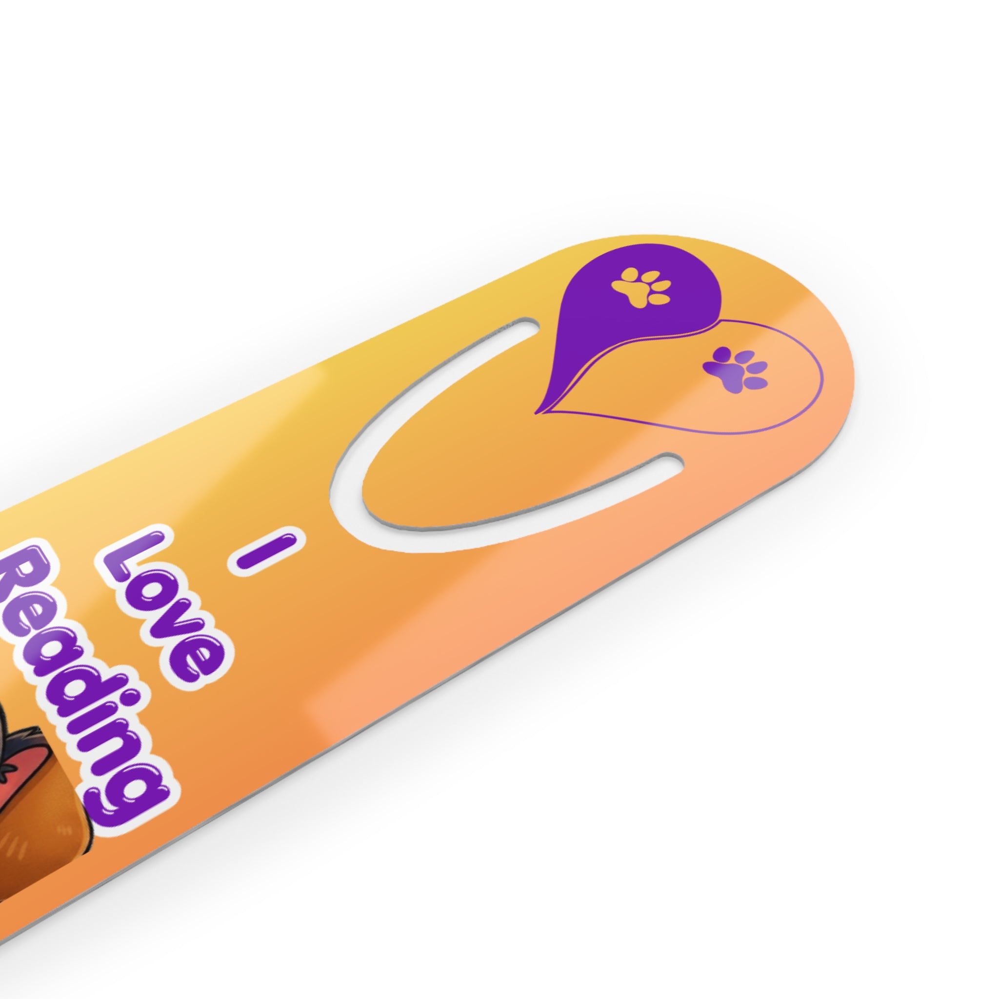📚 I Love Reading Bookmark – Candy Edition