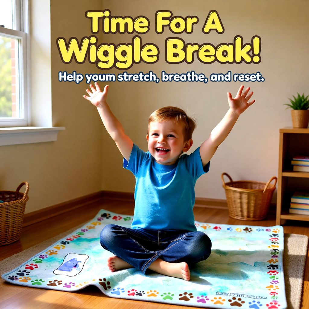 Silly Mutts Tales™ Peace Place Wiggle Break Blanket