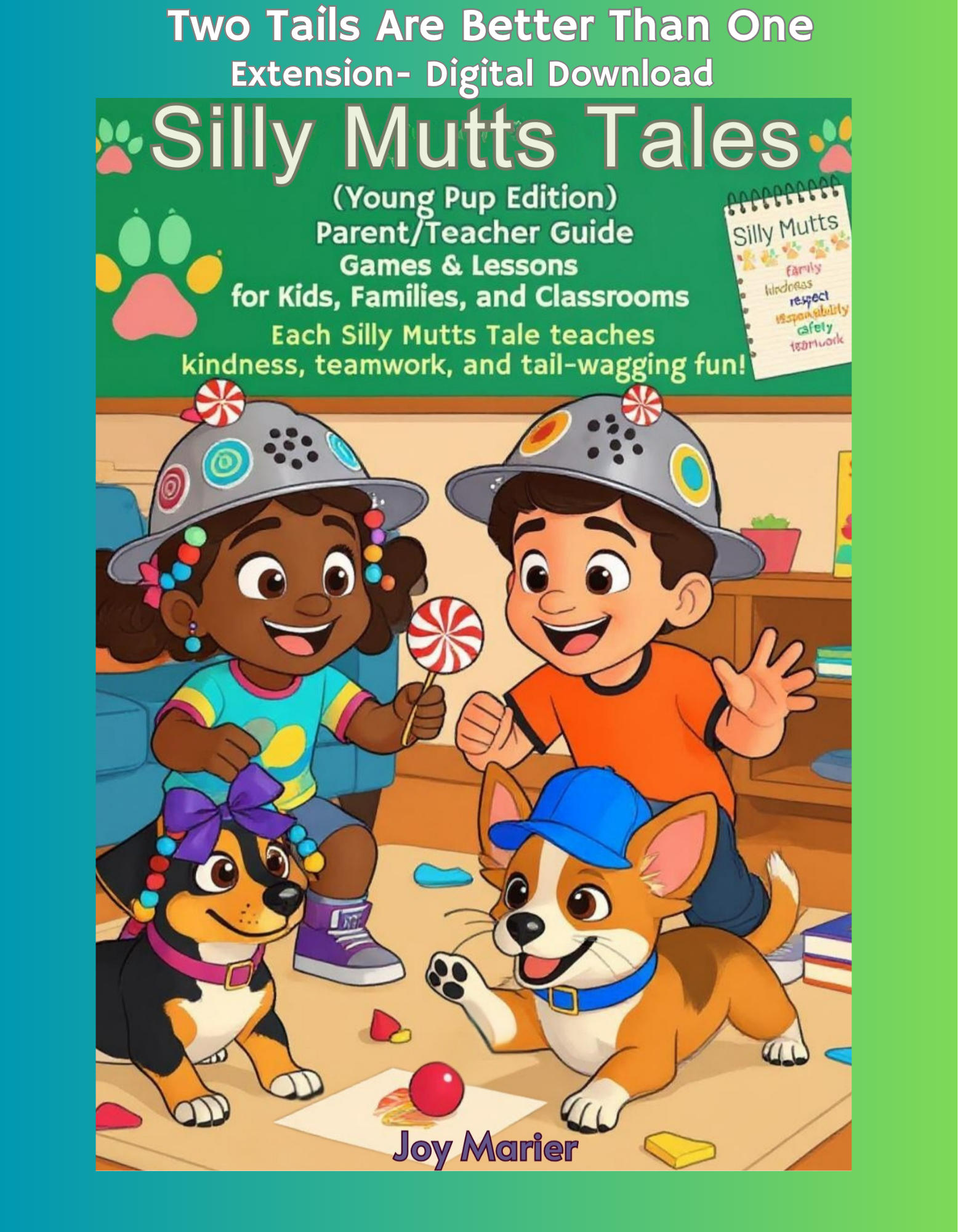 Digital Download-Extension-Parent & Teacher Guide-Two Tails Are Better Than One