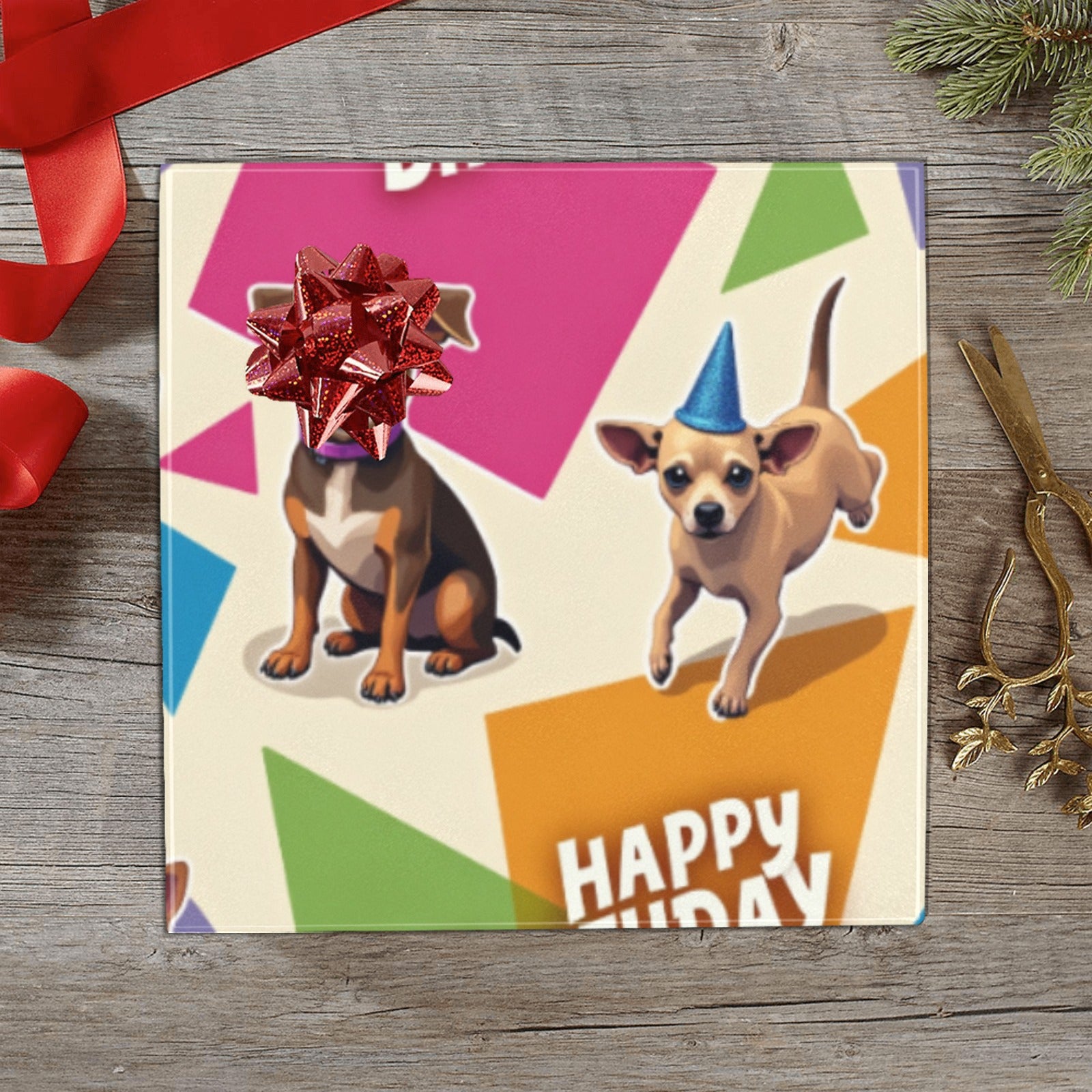 Gift Wrapping Paper 58"x 22.8" (1 Roll)